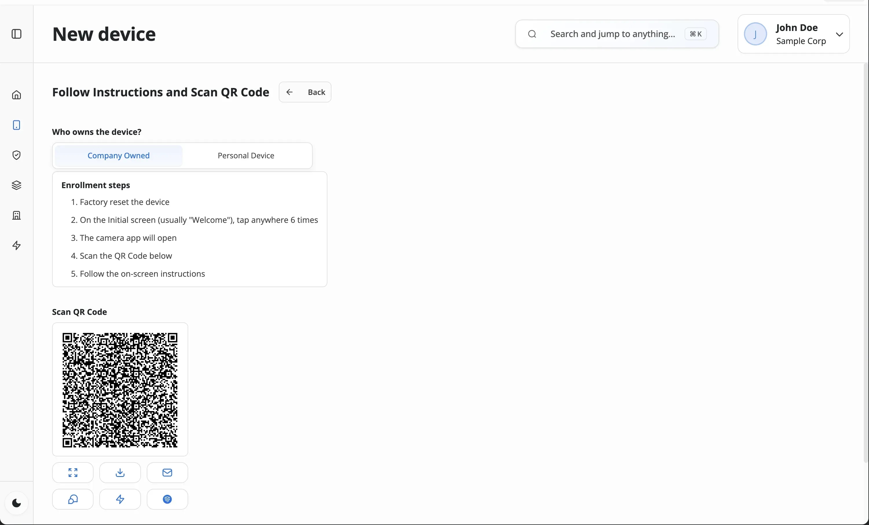 Start Configuring Devices