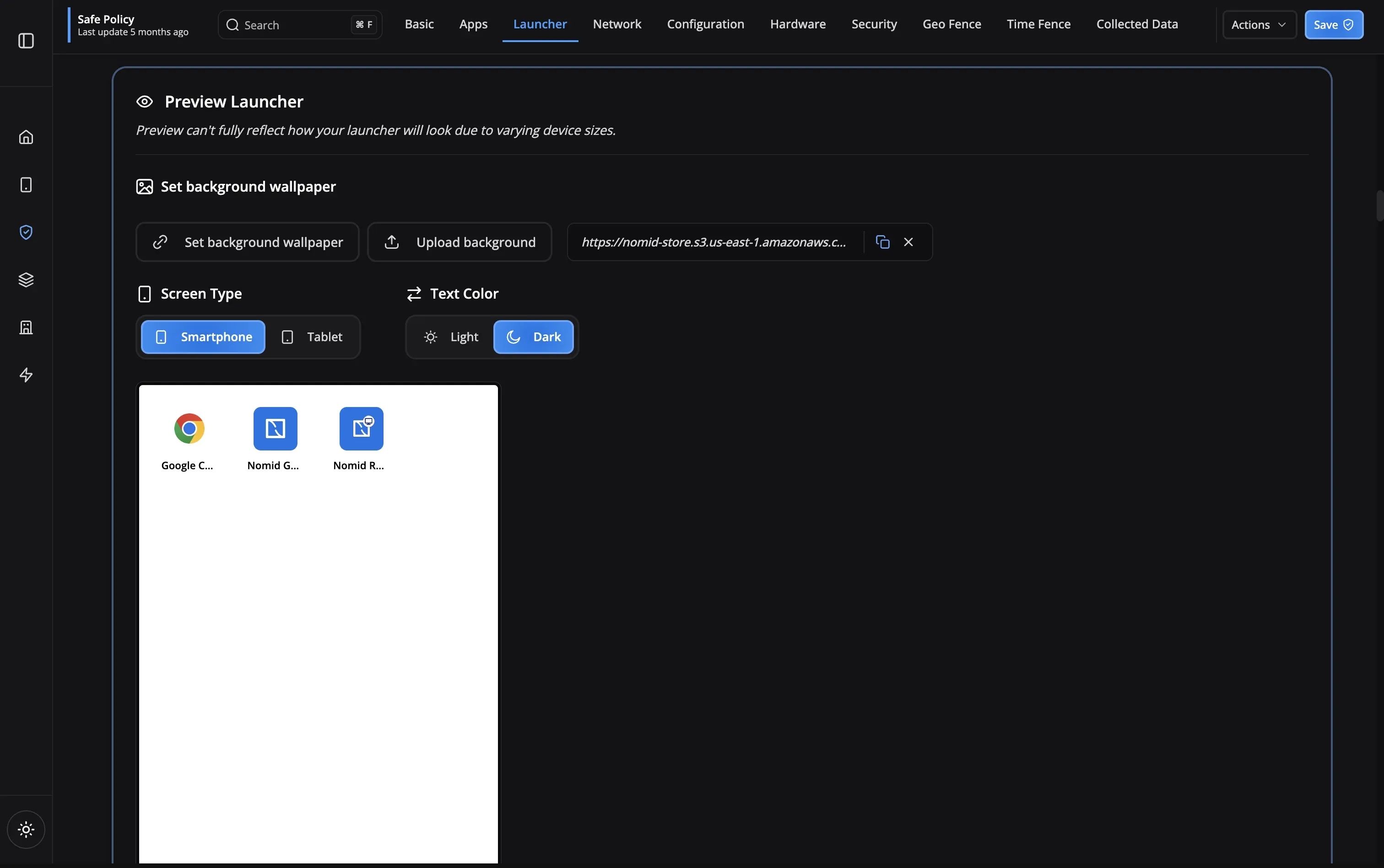 Customize Experience