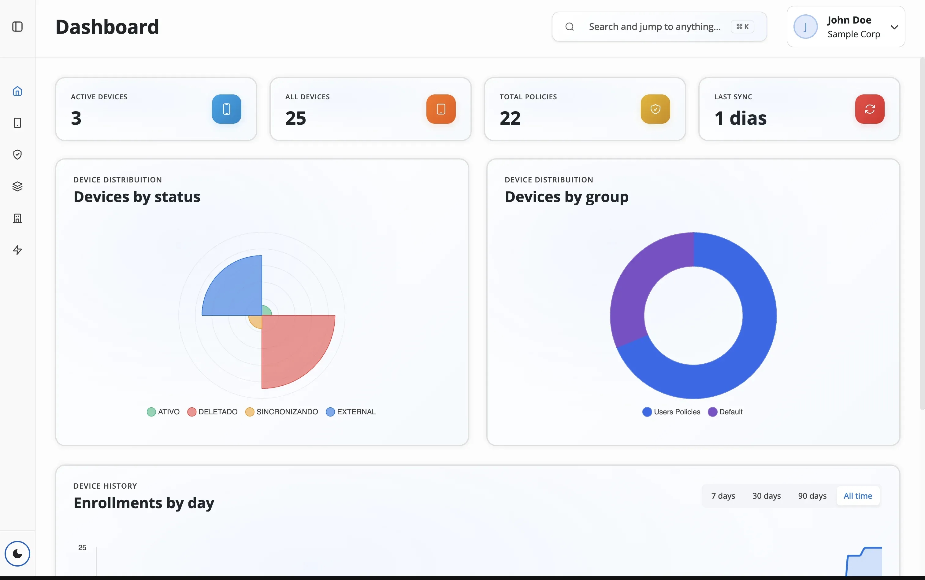 Access the Dashboard