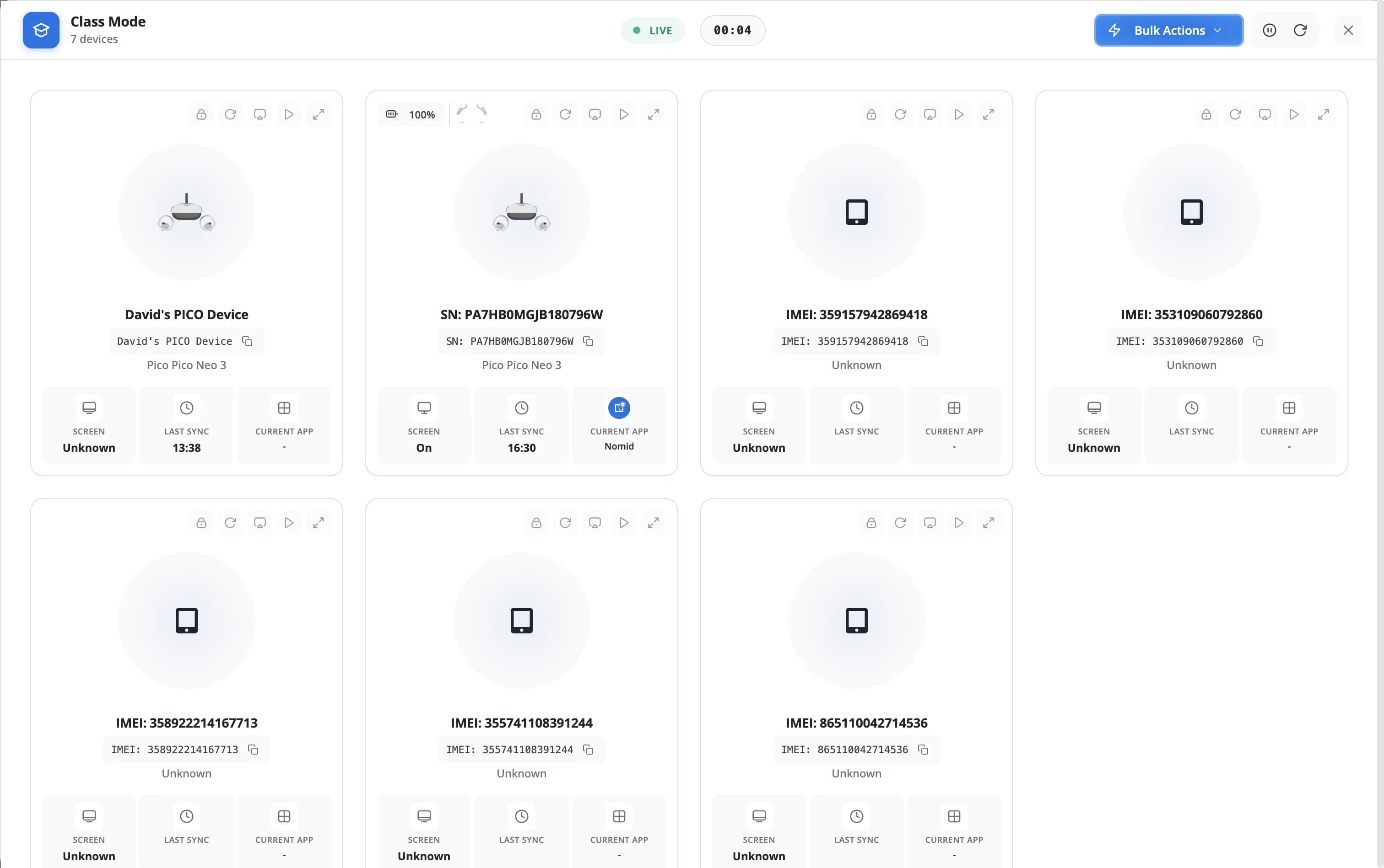 Classroom Lockdown Mode