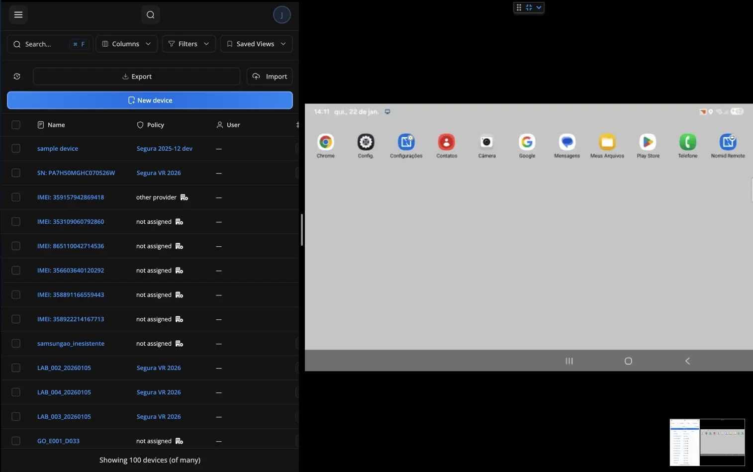 Control & Troubleshoot