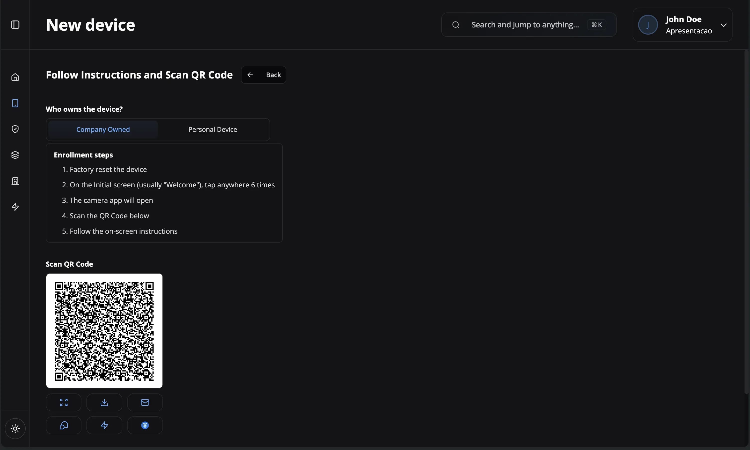 Device Ownership Modes