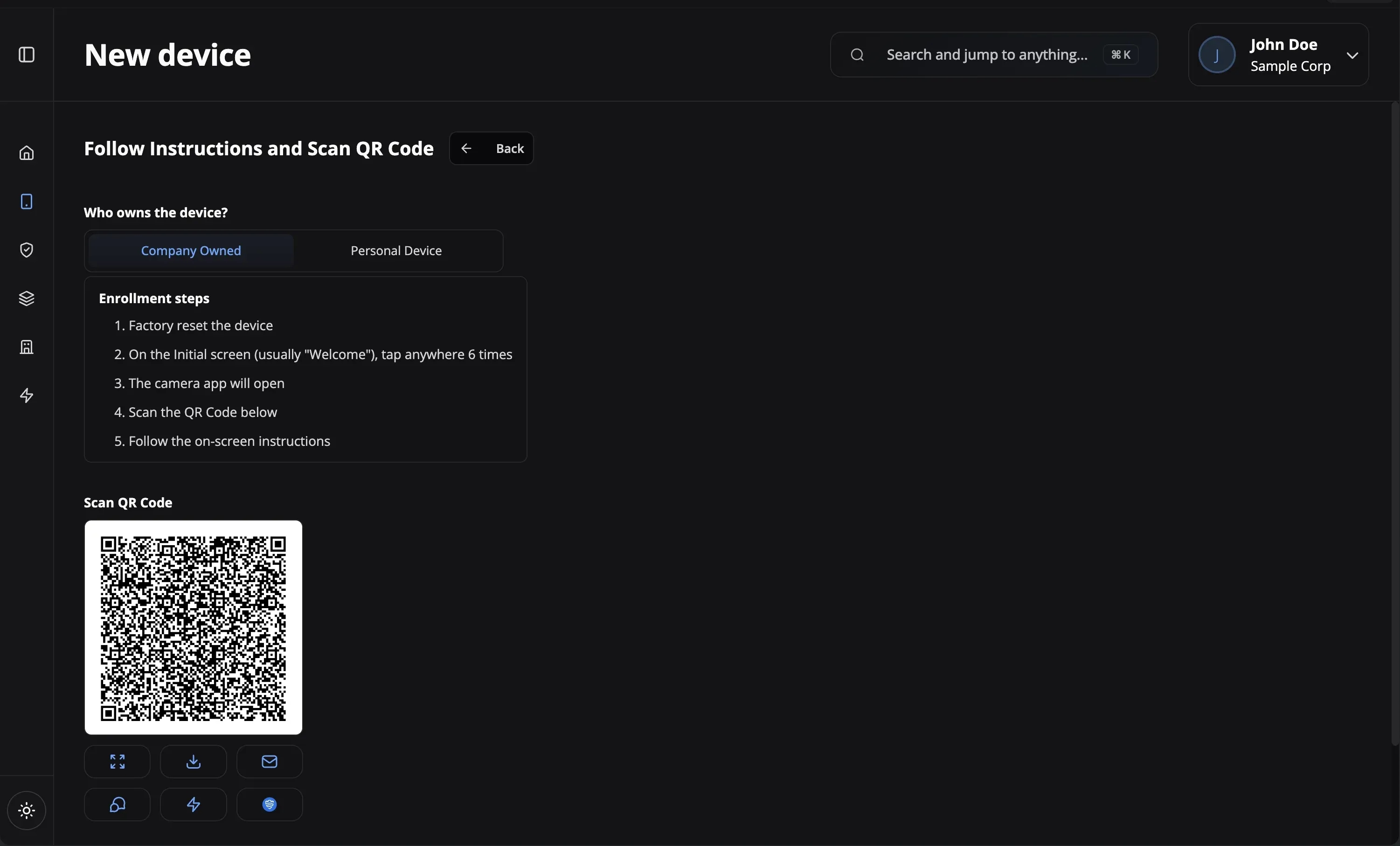 Start Configuring Devices