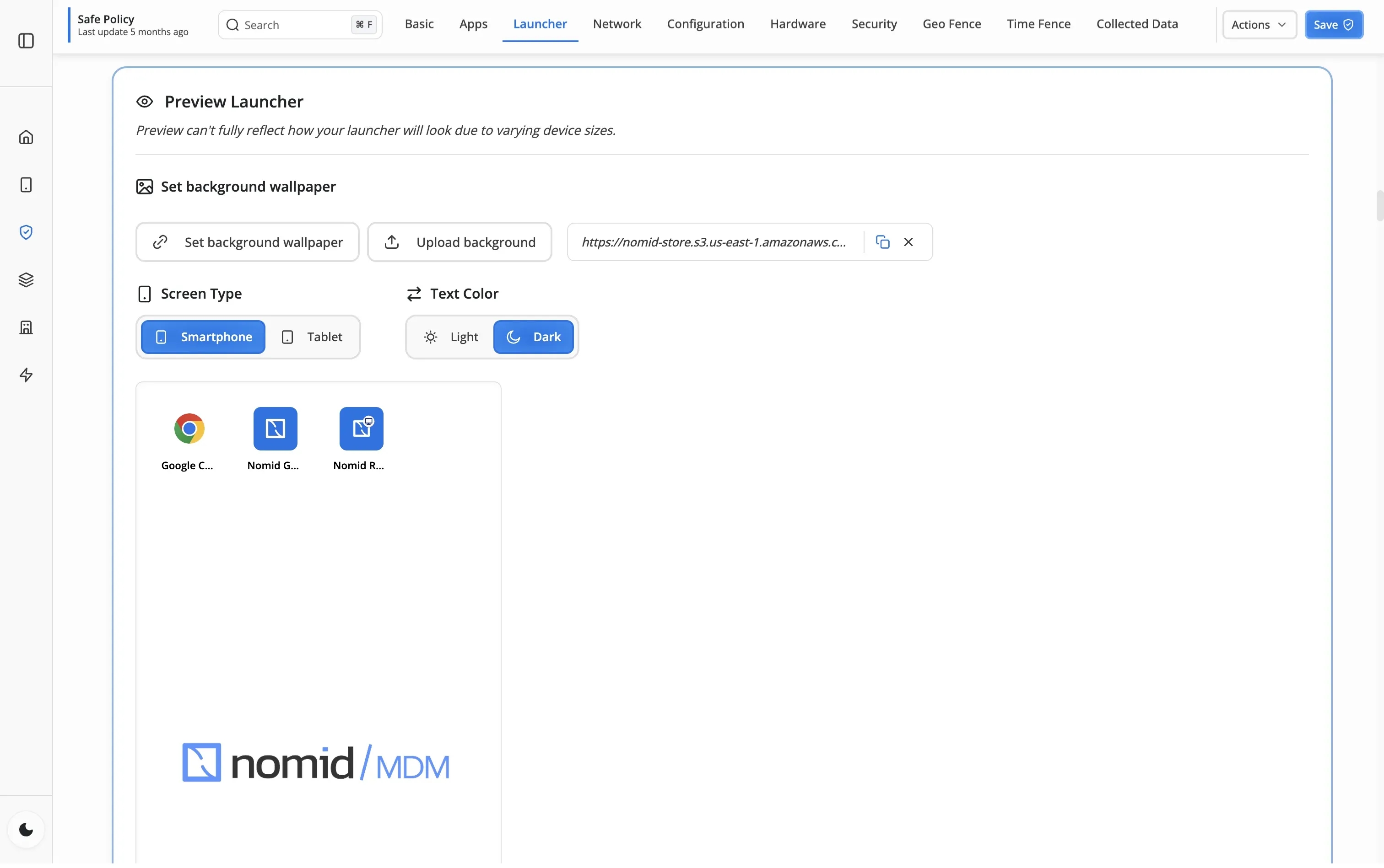 Customize Experience