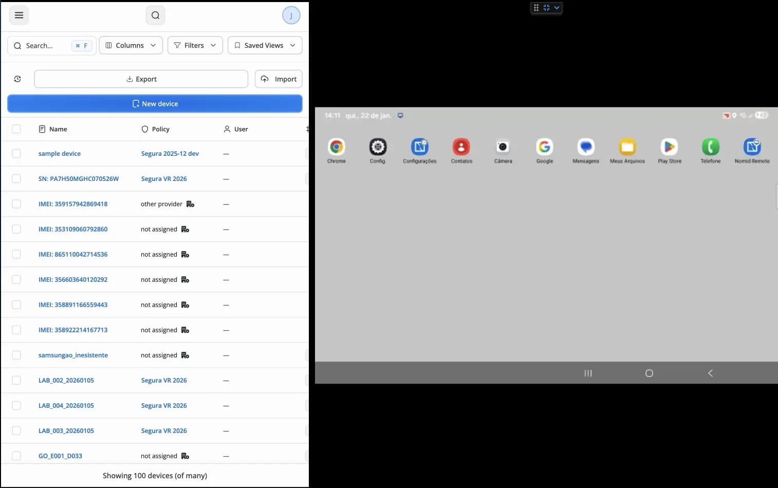 Remote Screen View & Control