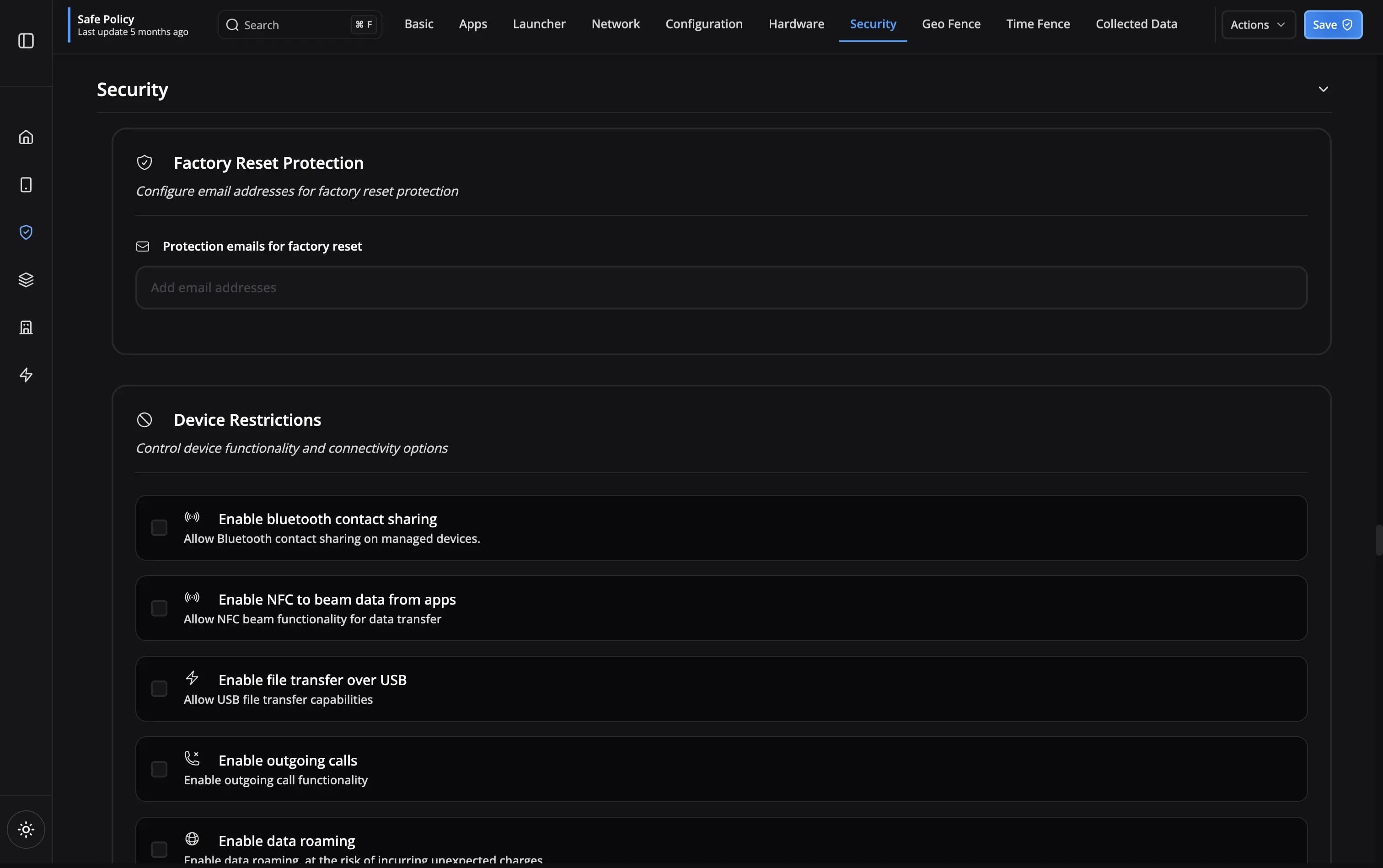 Security & Access Control