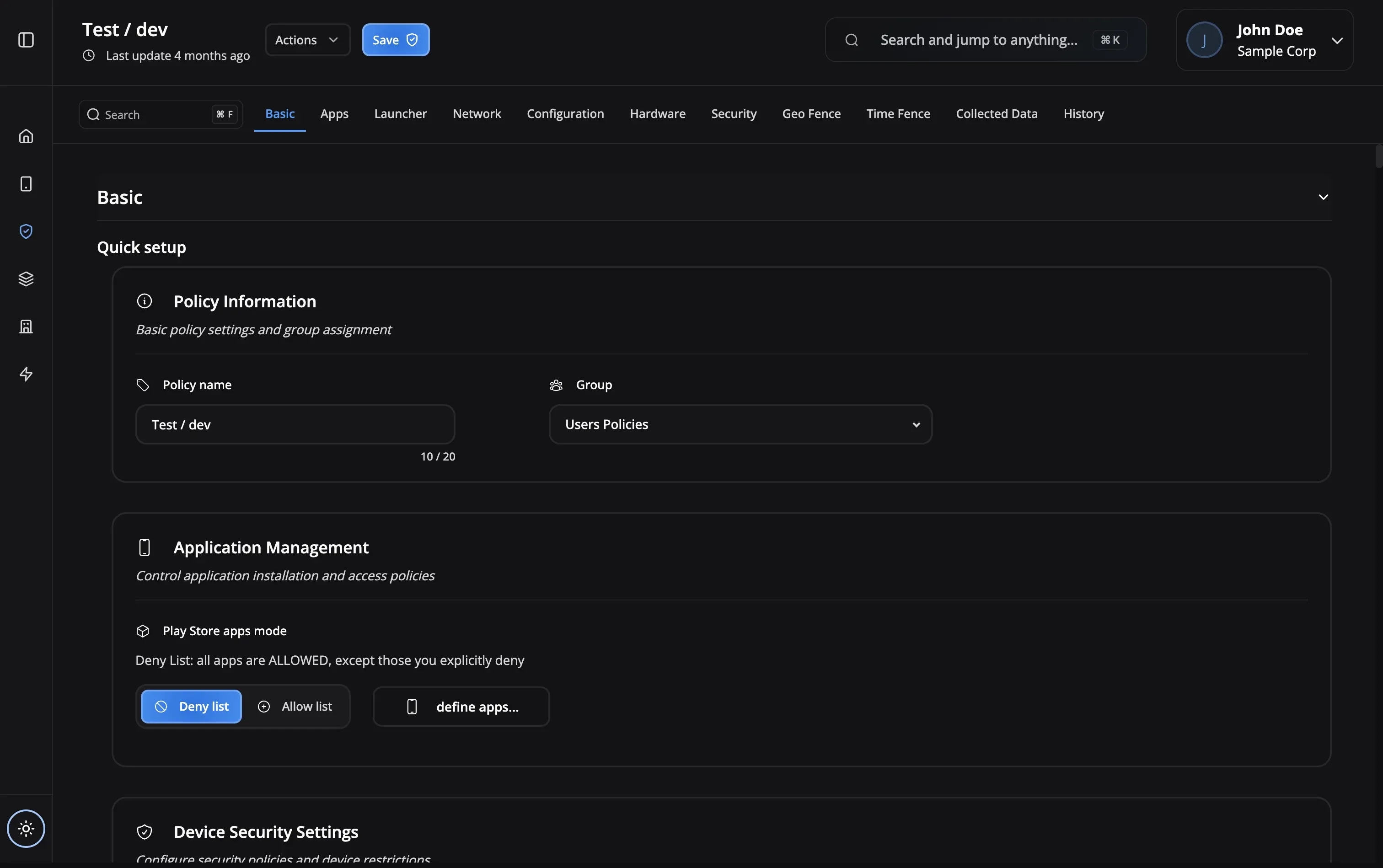 Enable Location Tracking
