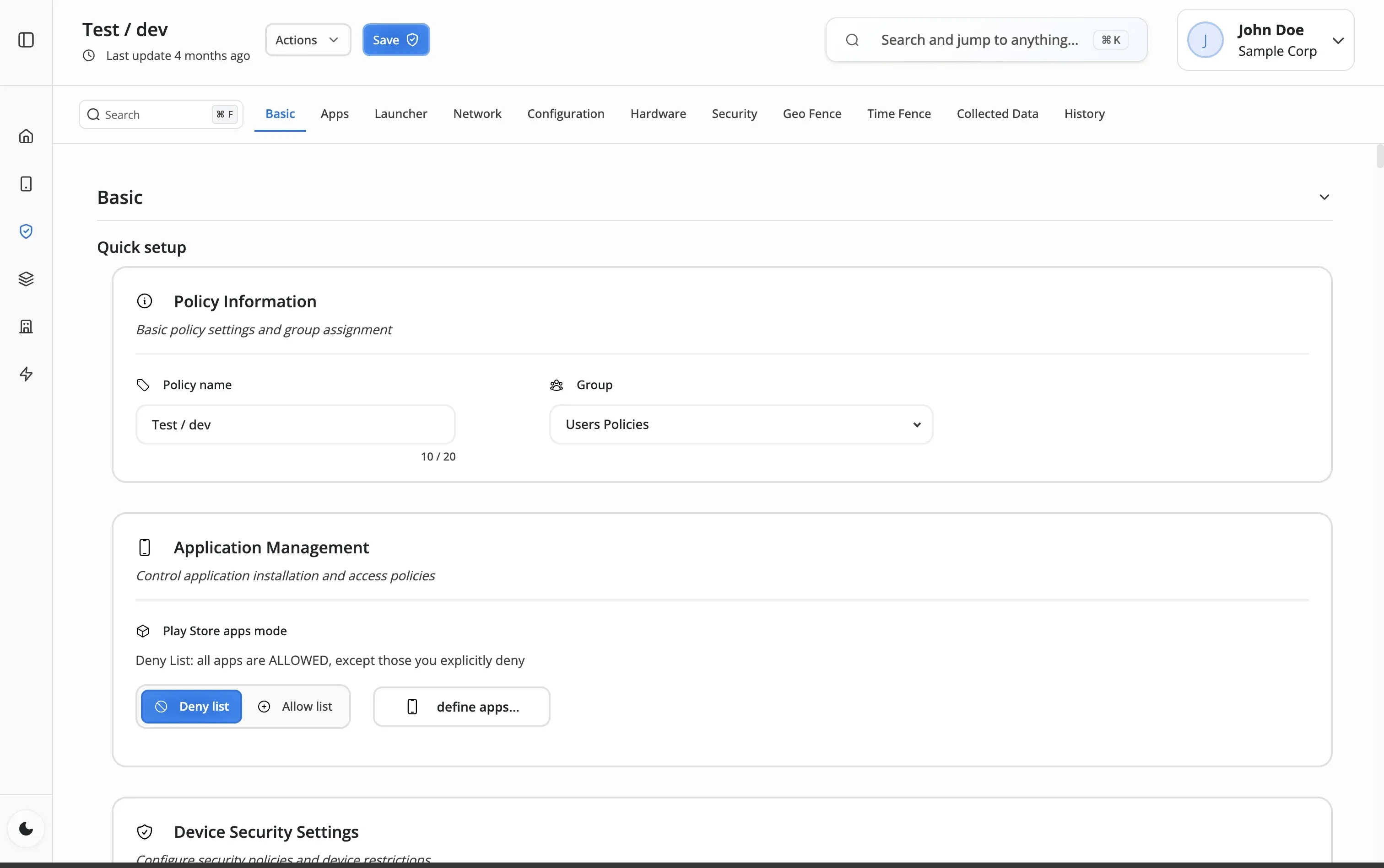 Enable Location Tracking