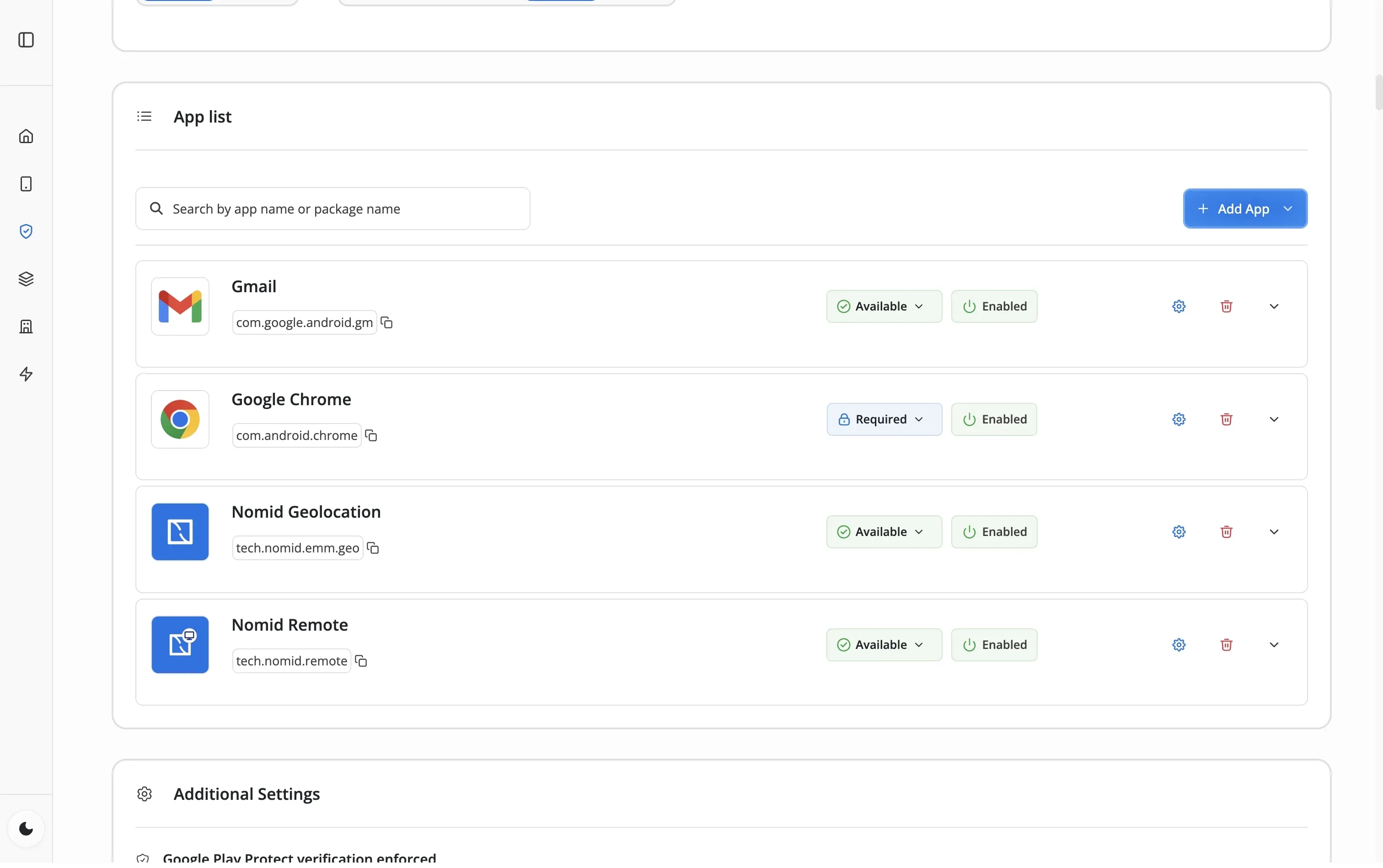 Assign Content to Policies